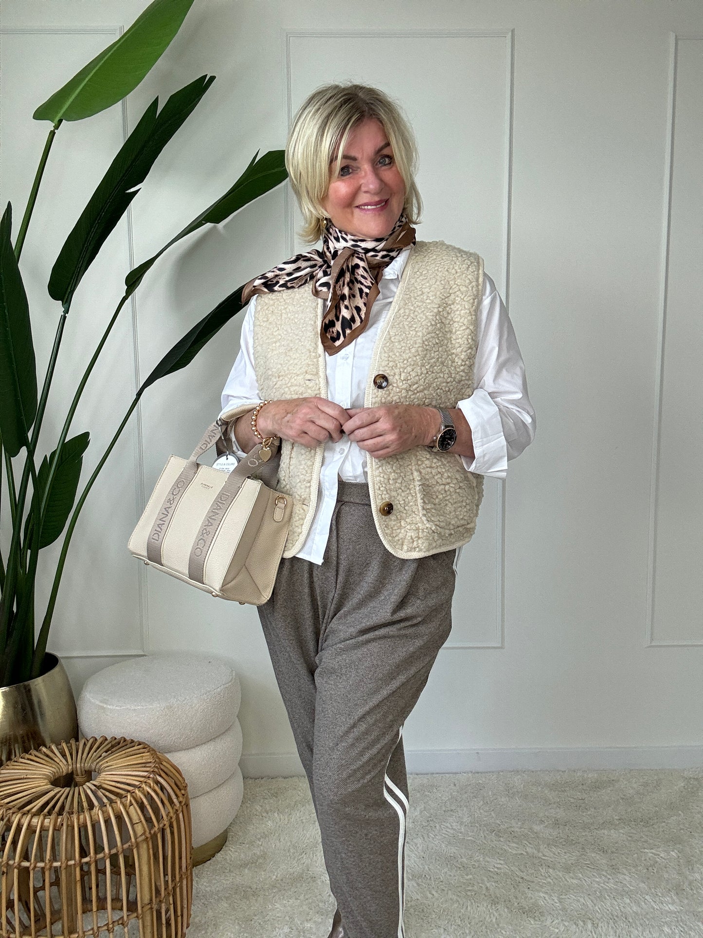 Olivia Gilet - Beige