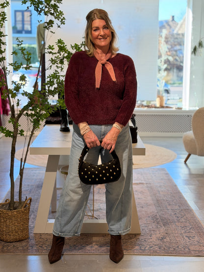 ELIN Softie Trui - Bordeaux