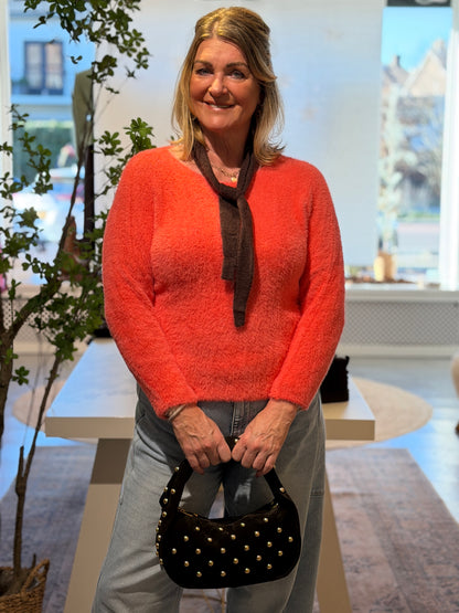 ELIN Softie Trui - Coraal