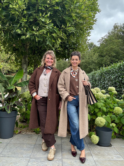 BOUCLÉ jas - Beige