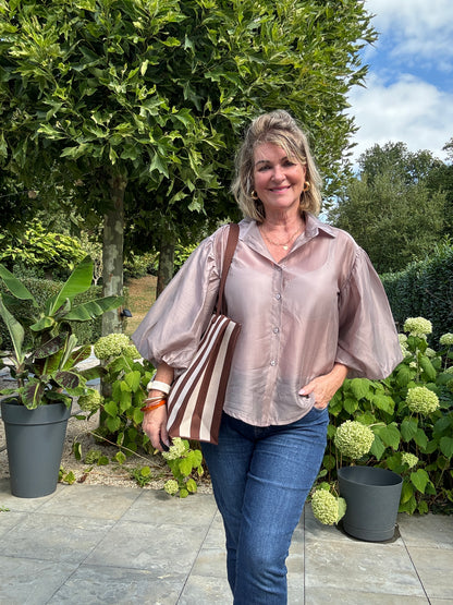 RAMIA  Blouse - Taupe