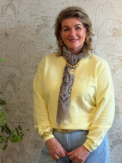 ZAYA Trui - Geel