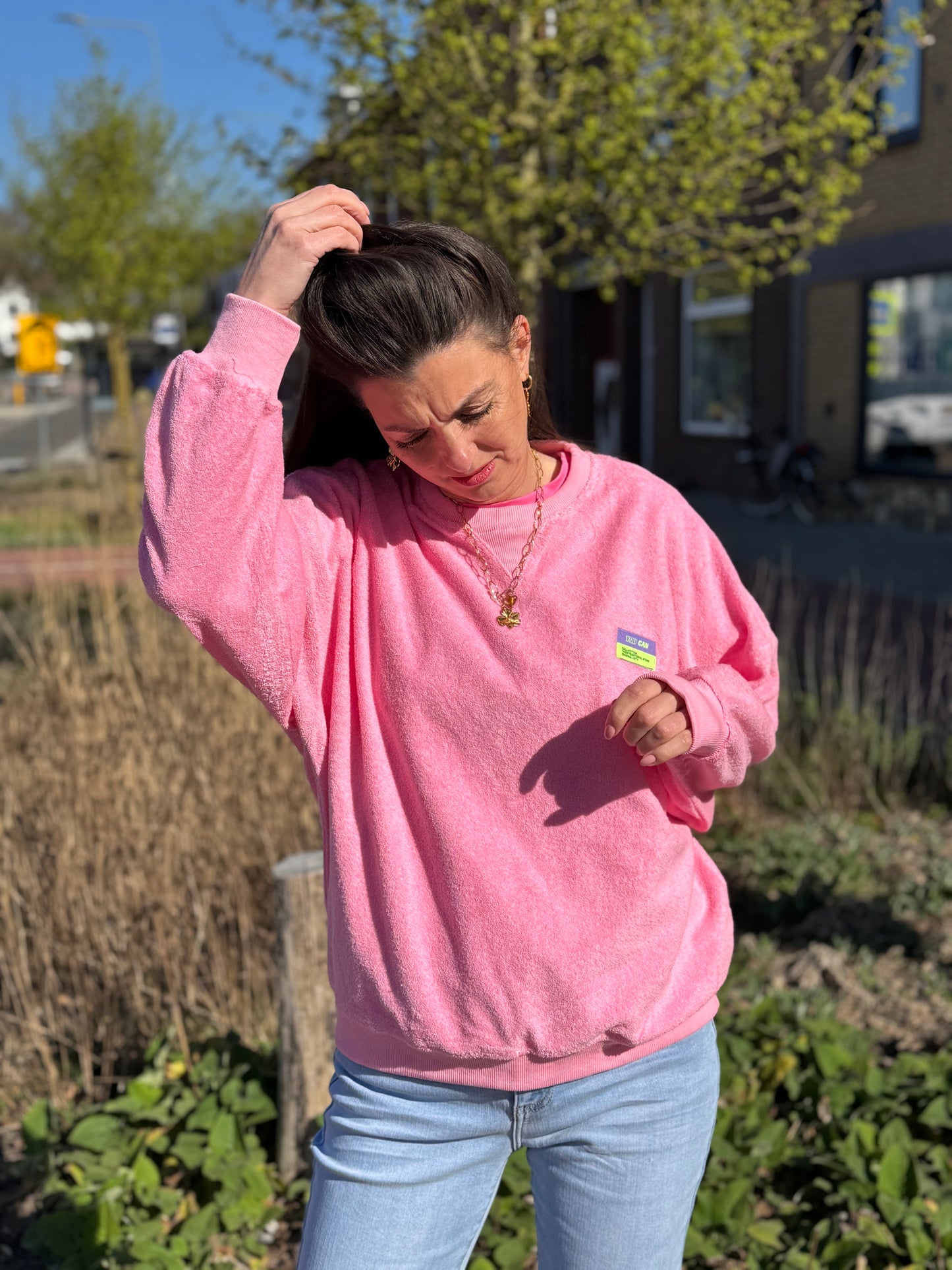 You Can Sweater - Roze