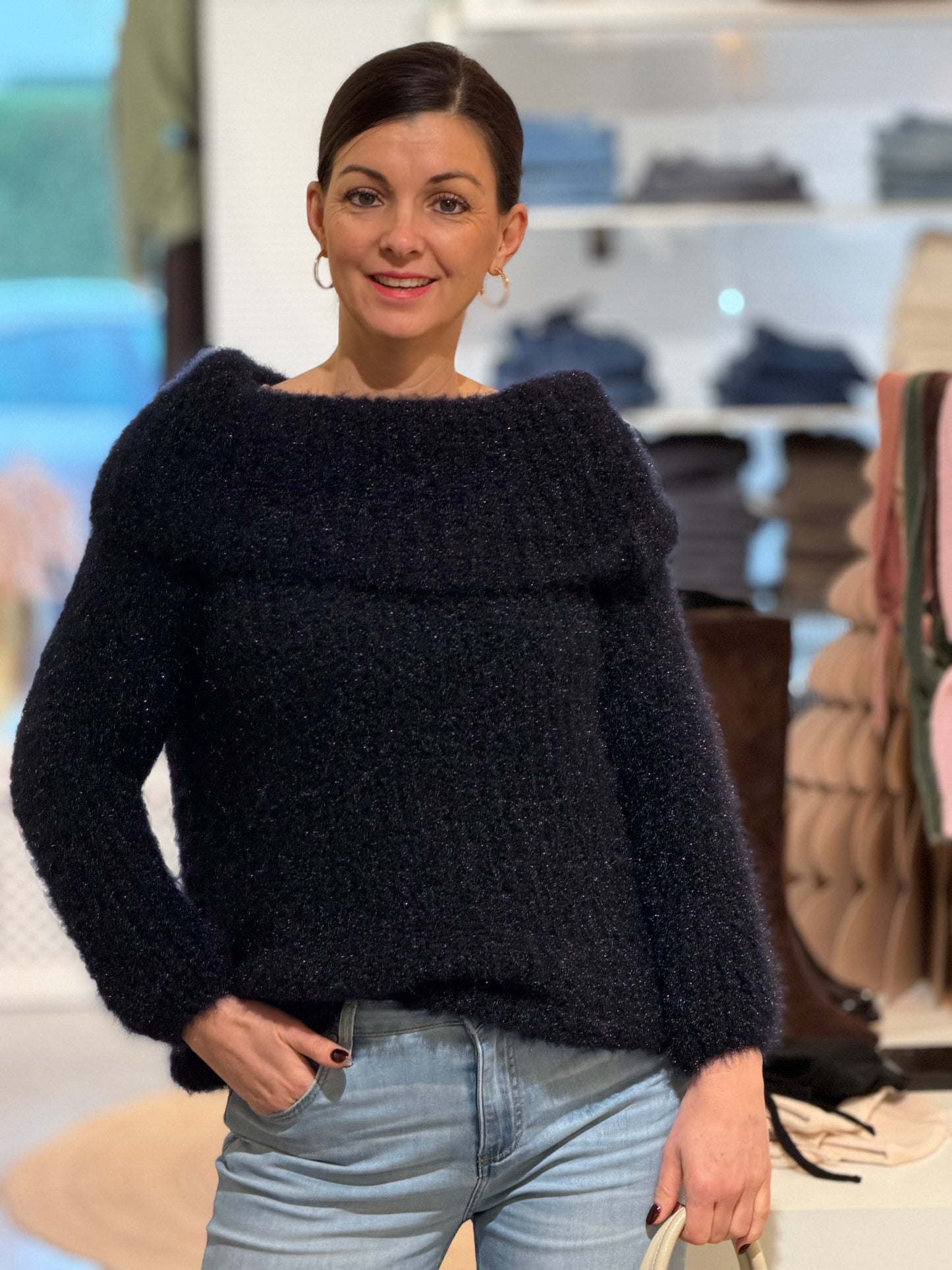 LILY Trui - Donkerblauw