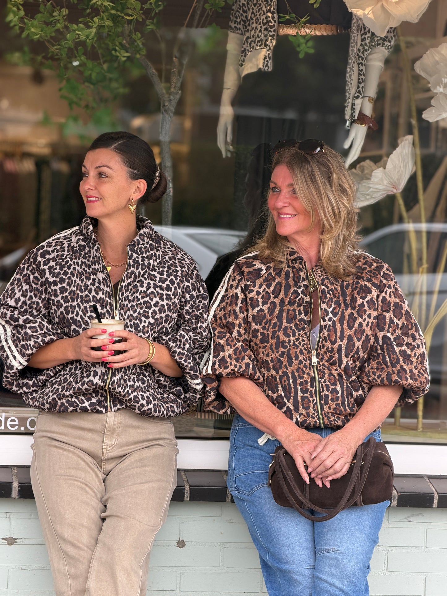 PUFFER JAS LEOPARD - BRUIN