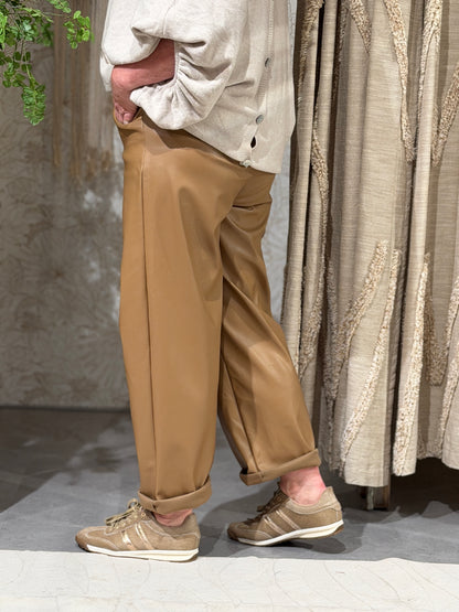 LEATHERLOOK BALLOON - CAMEL
