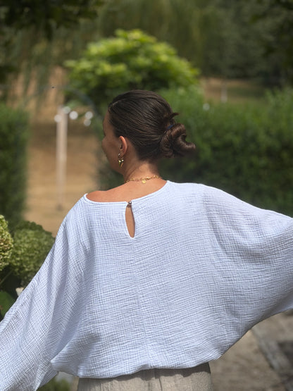 NINA  BLOUSE - WIT