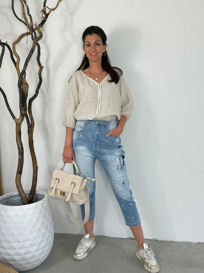 Damen-Mom-Jeans