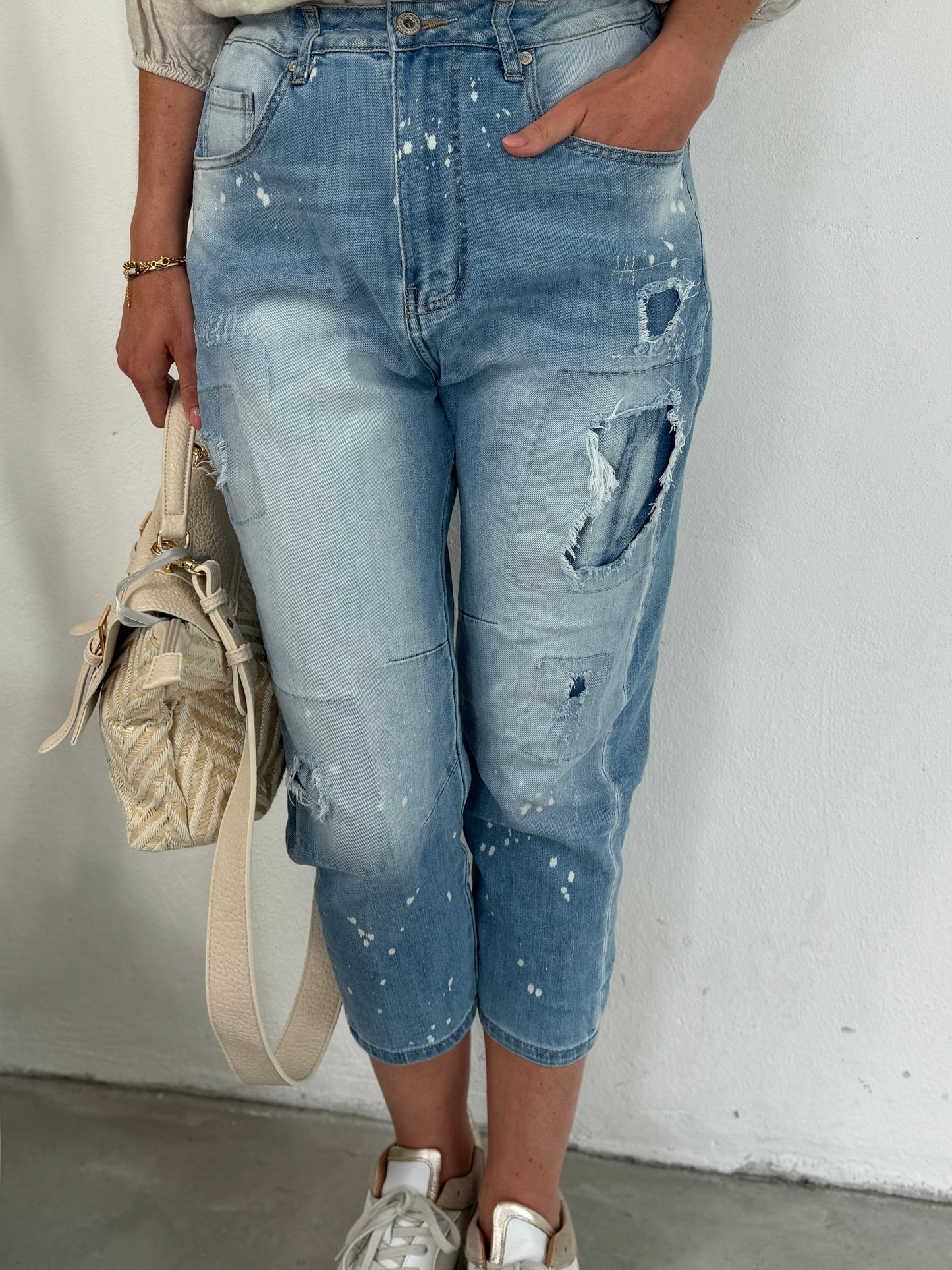 Damen-Mom-Jeans