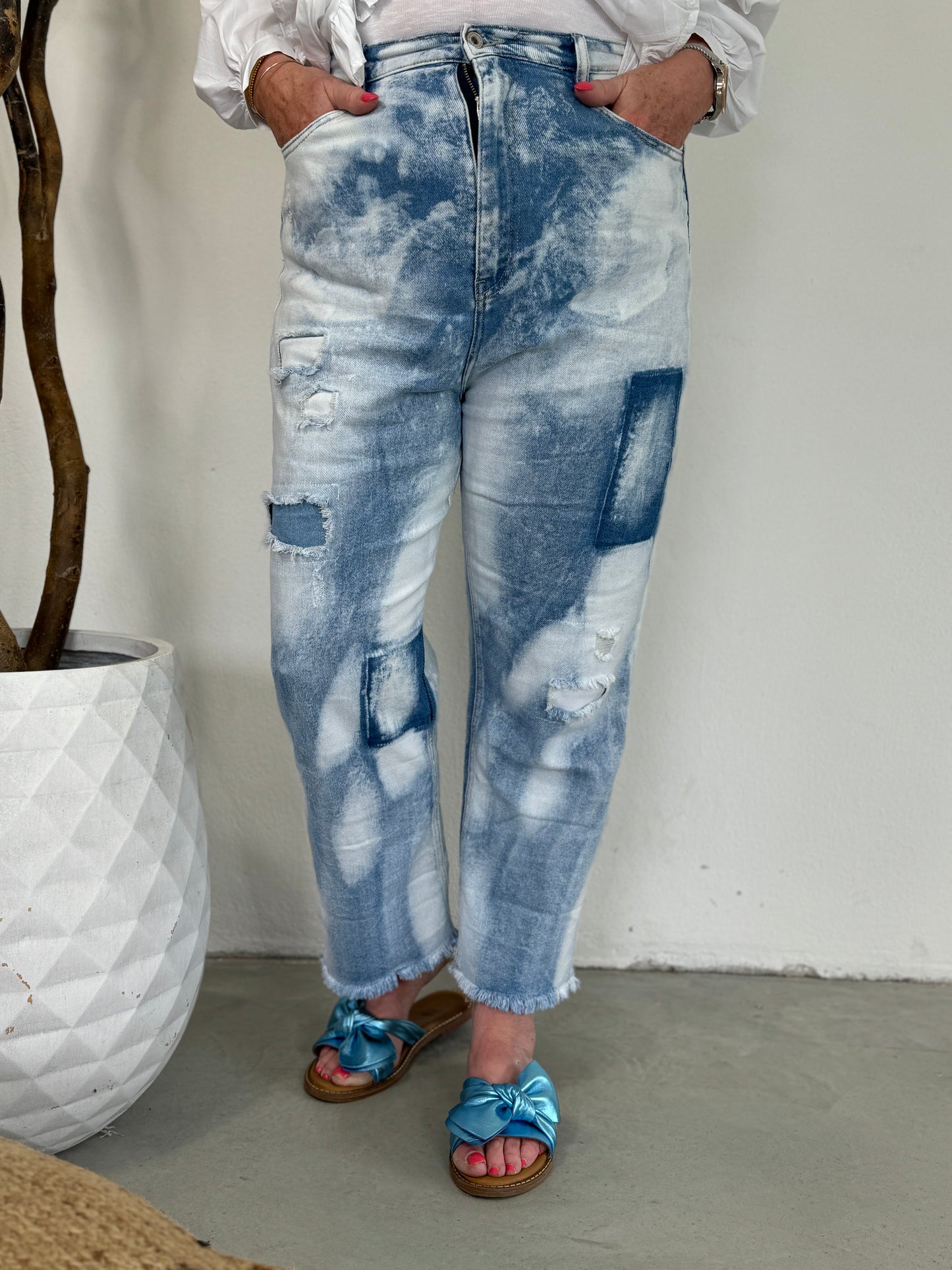 Woman Wide Jeans