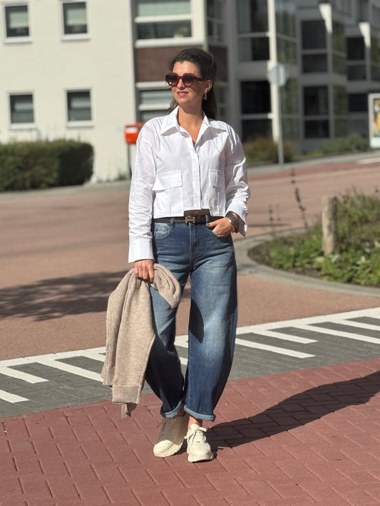 BALLOON Jeans - Blauw