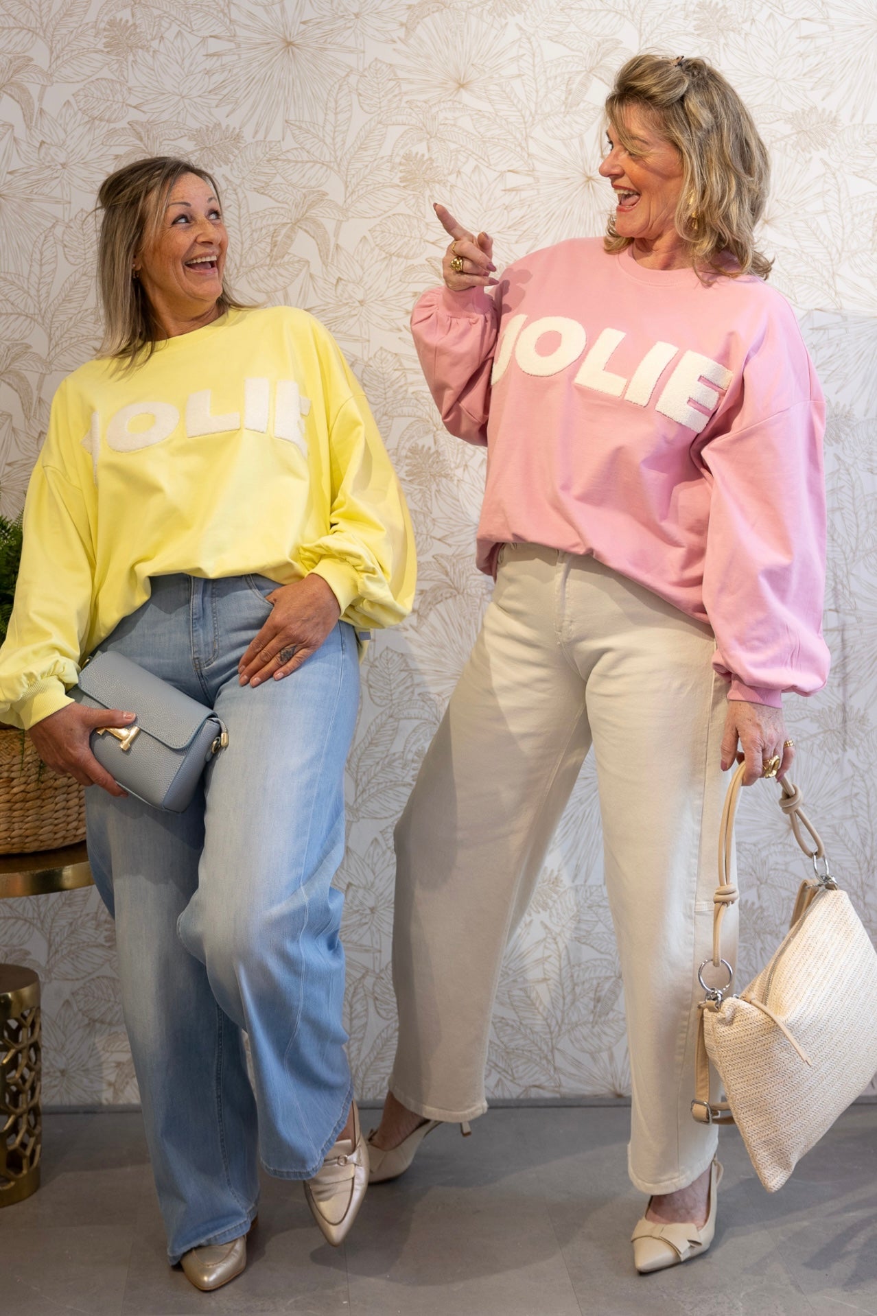 BELLA Sweatshirt - Roze
