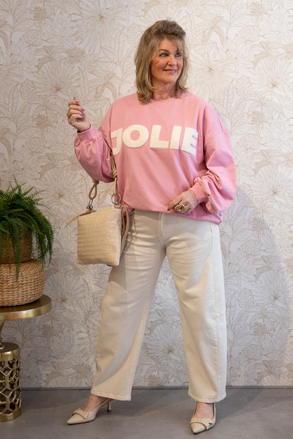 BELLA Sweatshirt - Roze