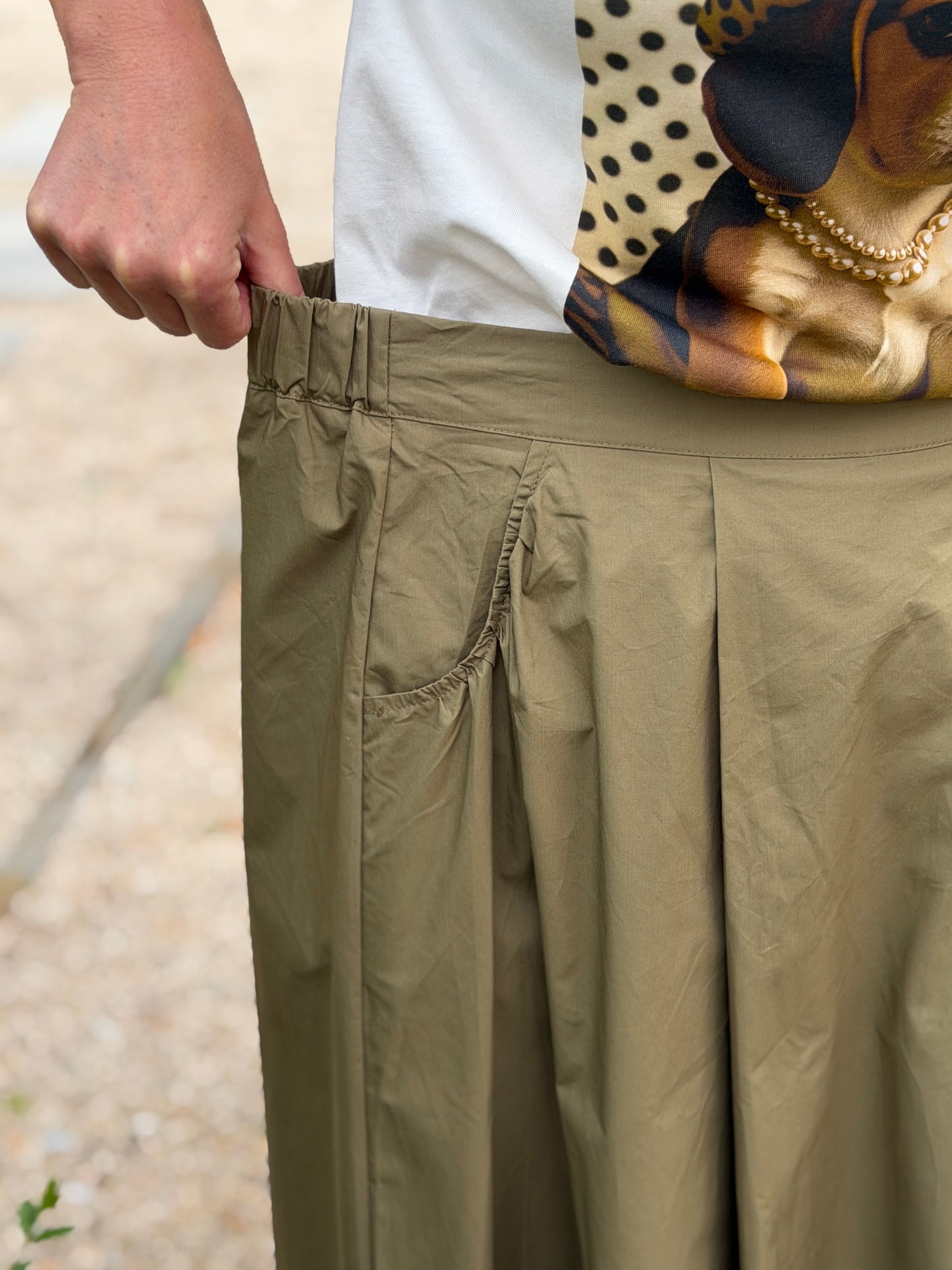 JAZMIN ROK - GROEN