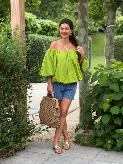 ELBA BLOUSE - GROEN