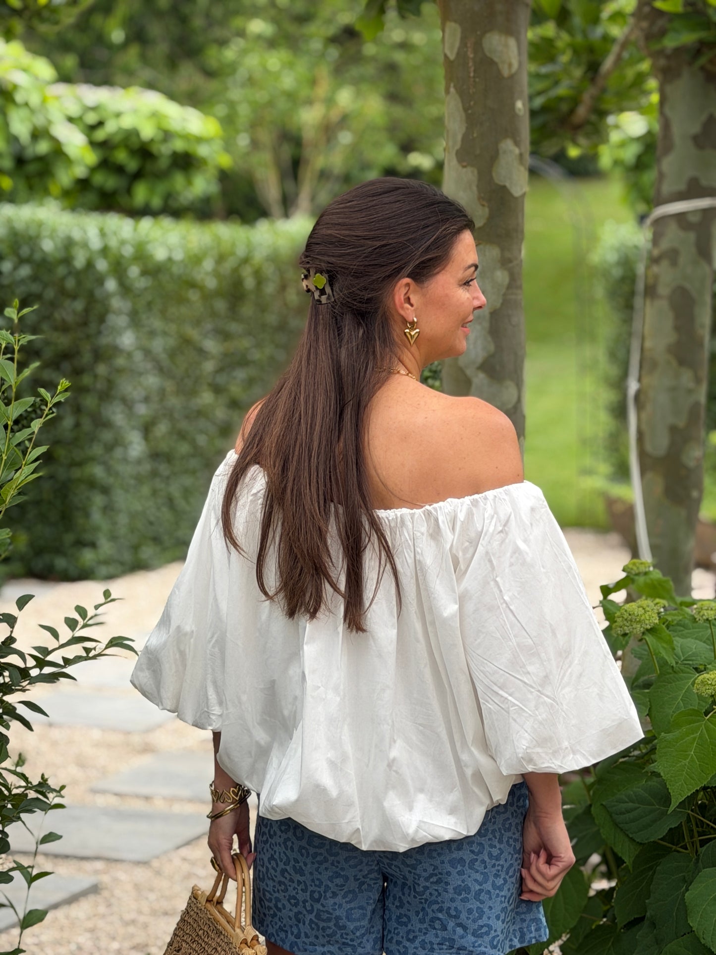 ELBA BLOUSE - WIT