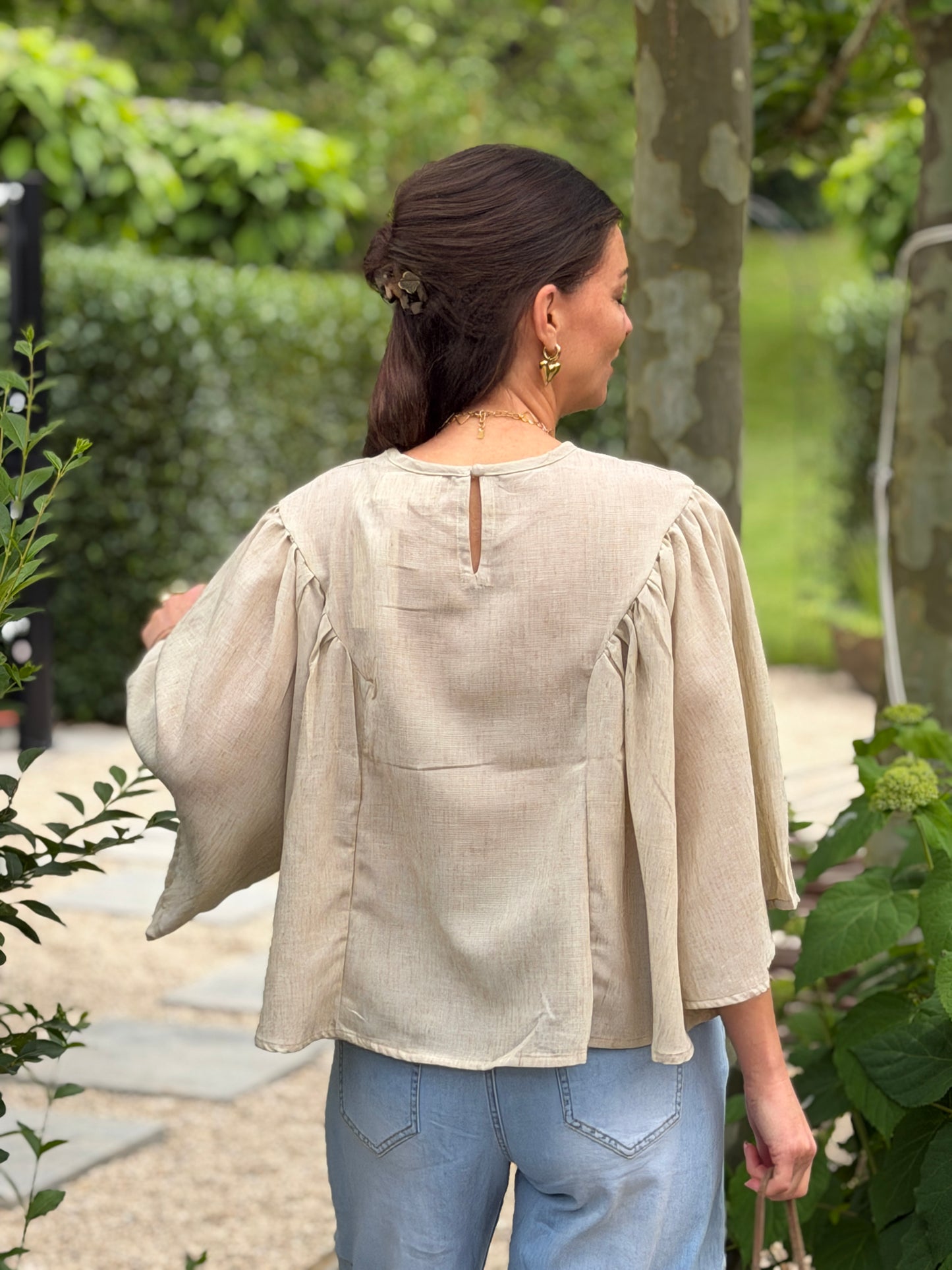 MEREL BLOUSE - BEIGE