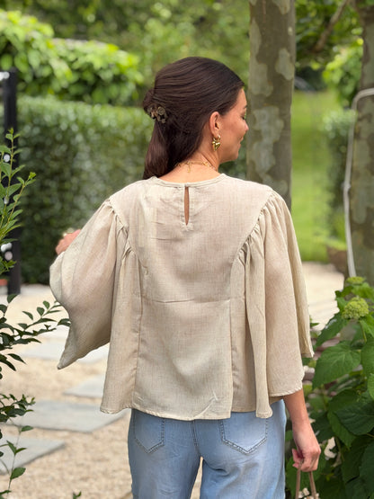 MEREL BLOUSE - BEIGE