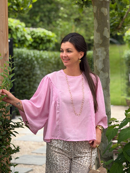 MEREL BLOUSE - ROZE
