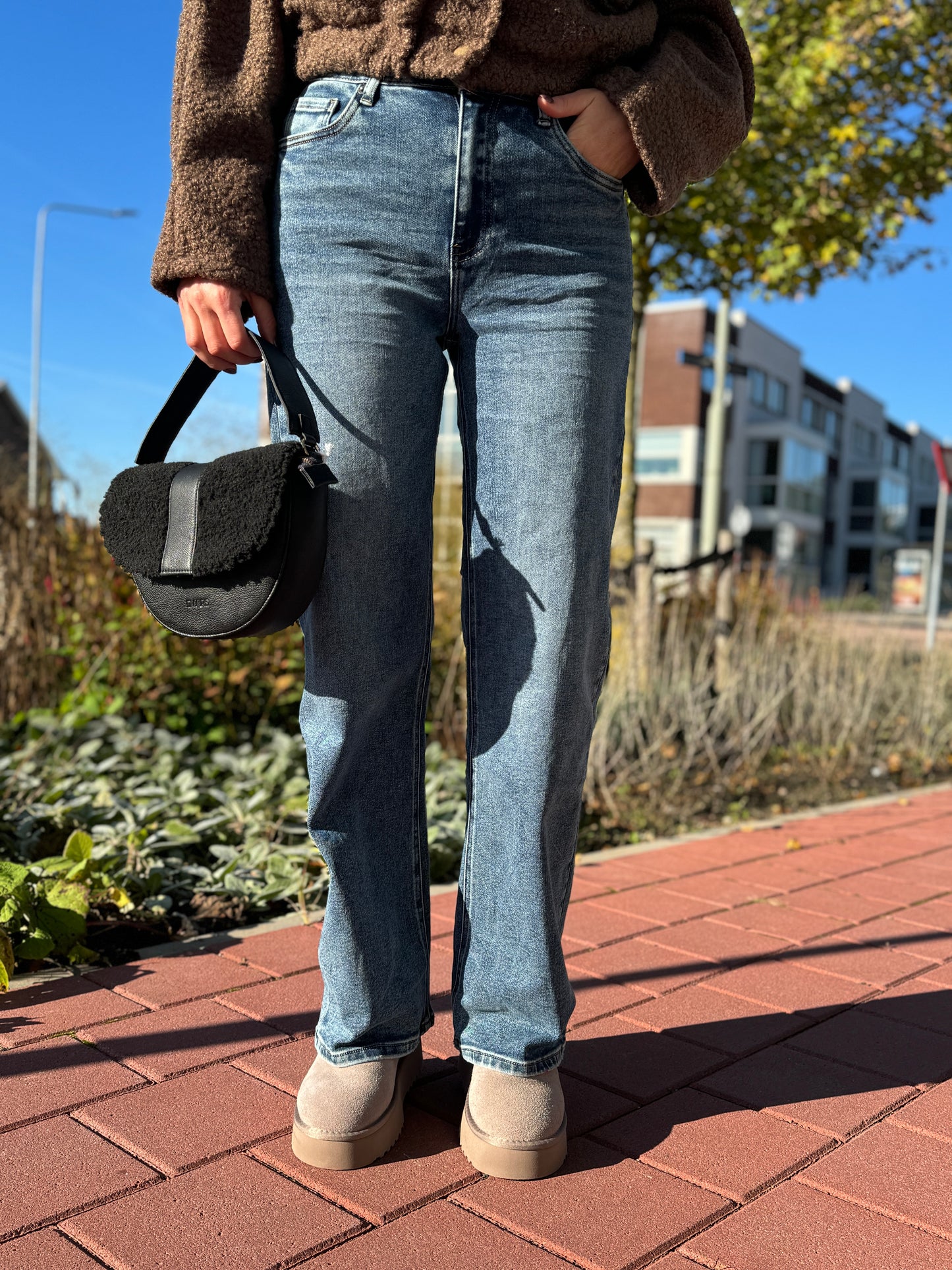 Jeans mit weitem/geradem Bein TXK 