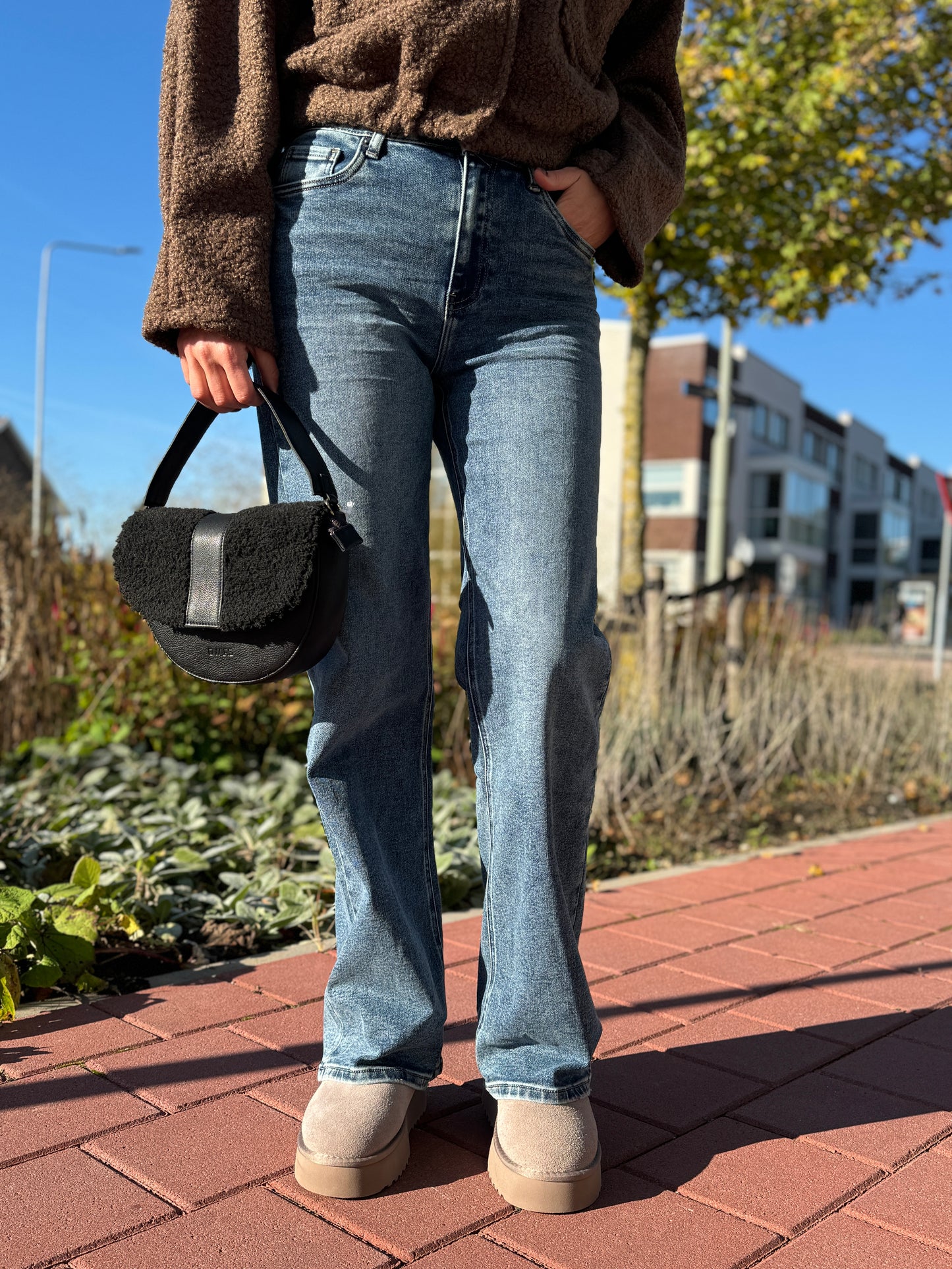 Jeans mit weitem/geradem Bein TXK 