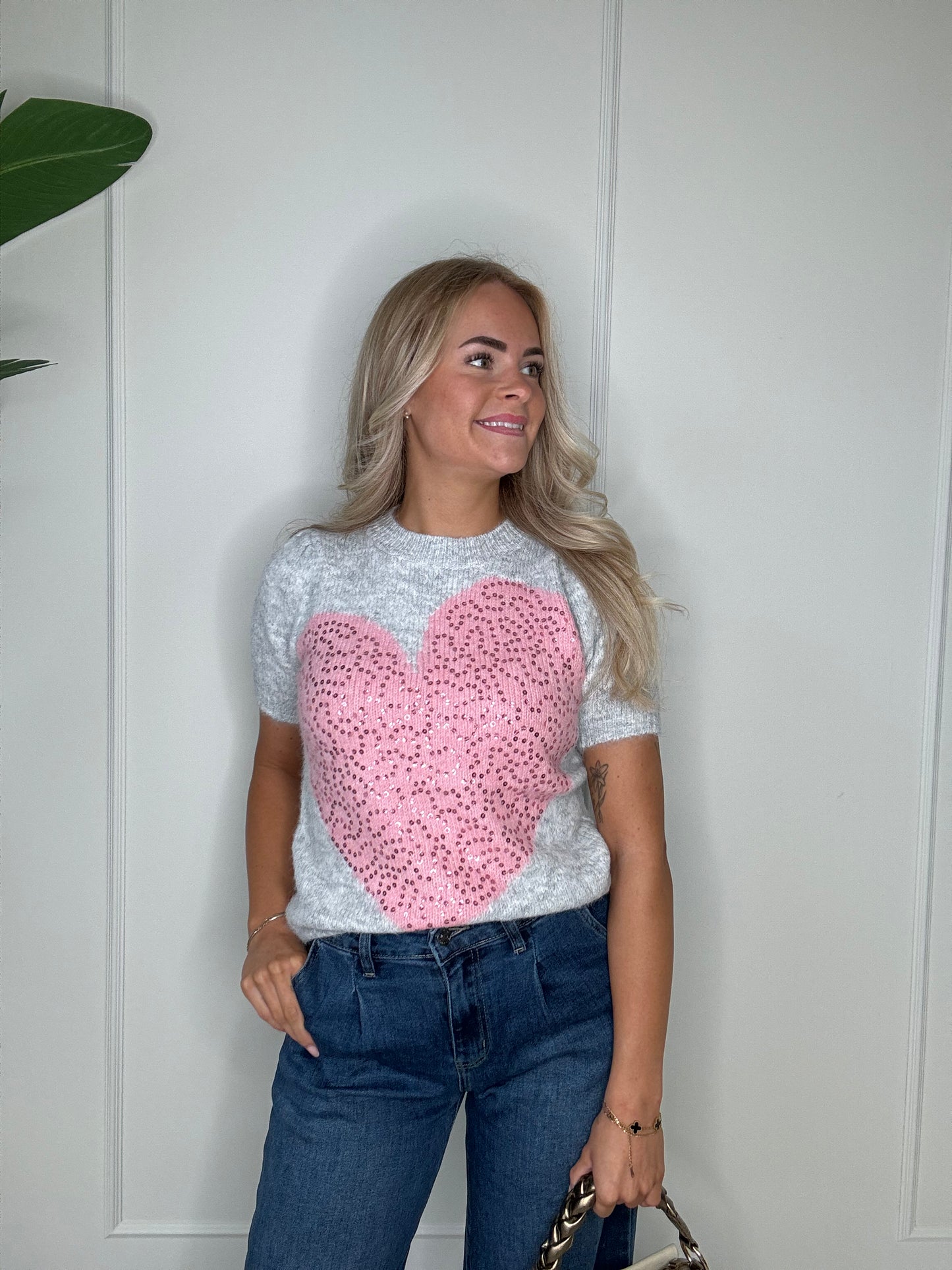 Lovi Shirt - Grijs/Roze