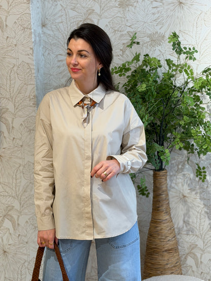 BASIC Blouse Beige