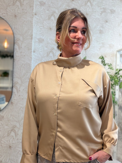 SOFIA Blouse - Champagne