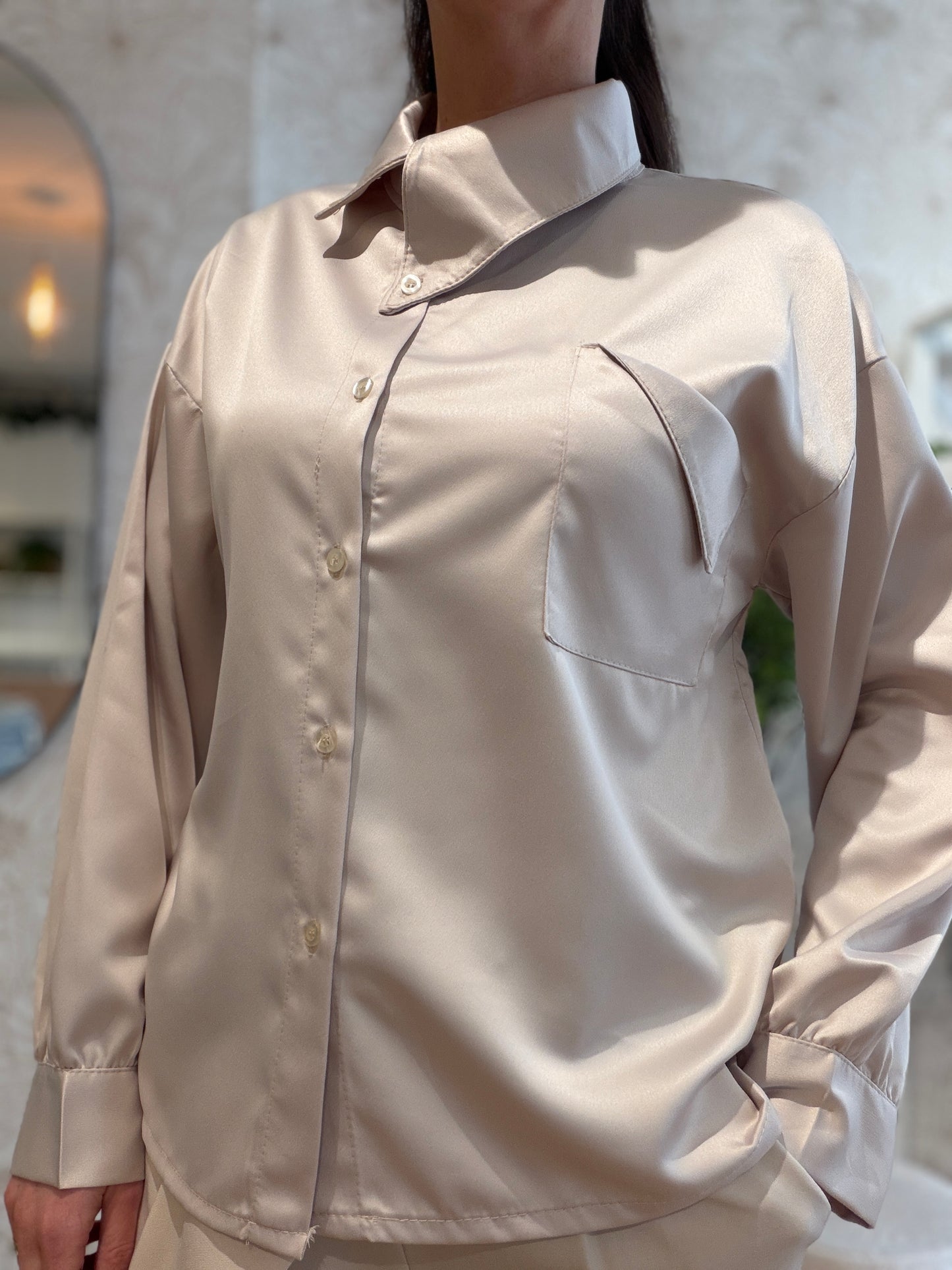 SOFIA Blouse - Beige