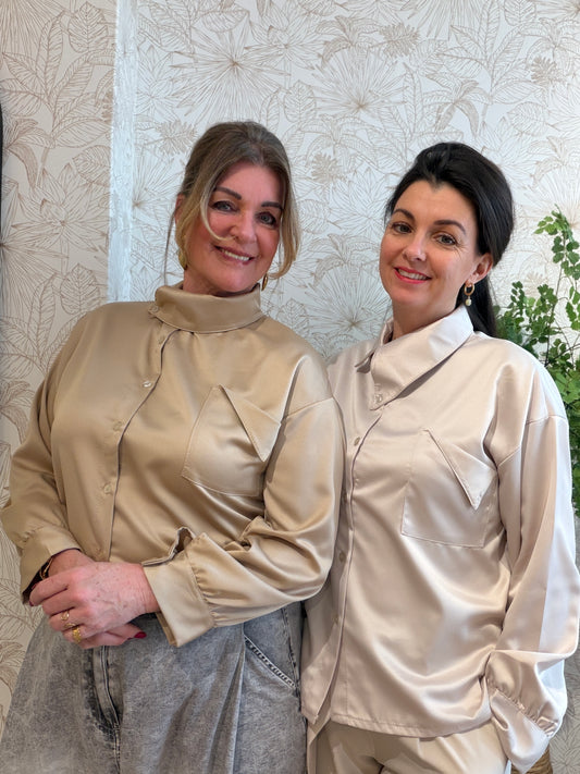 SOFIA Blouse - Champagne