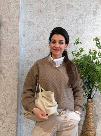 SOFIA Blouse - Beige