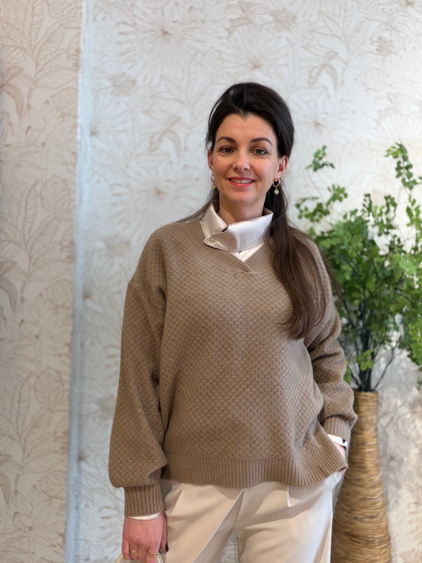 SOFIA Blouse - Champagne