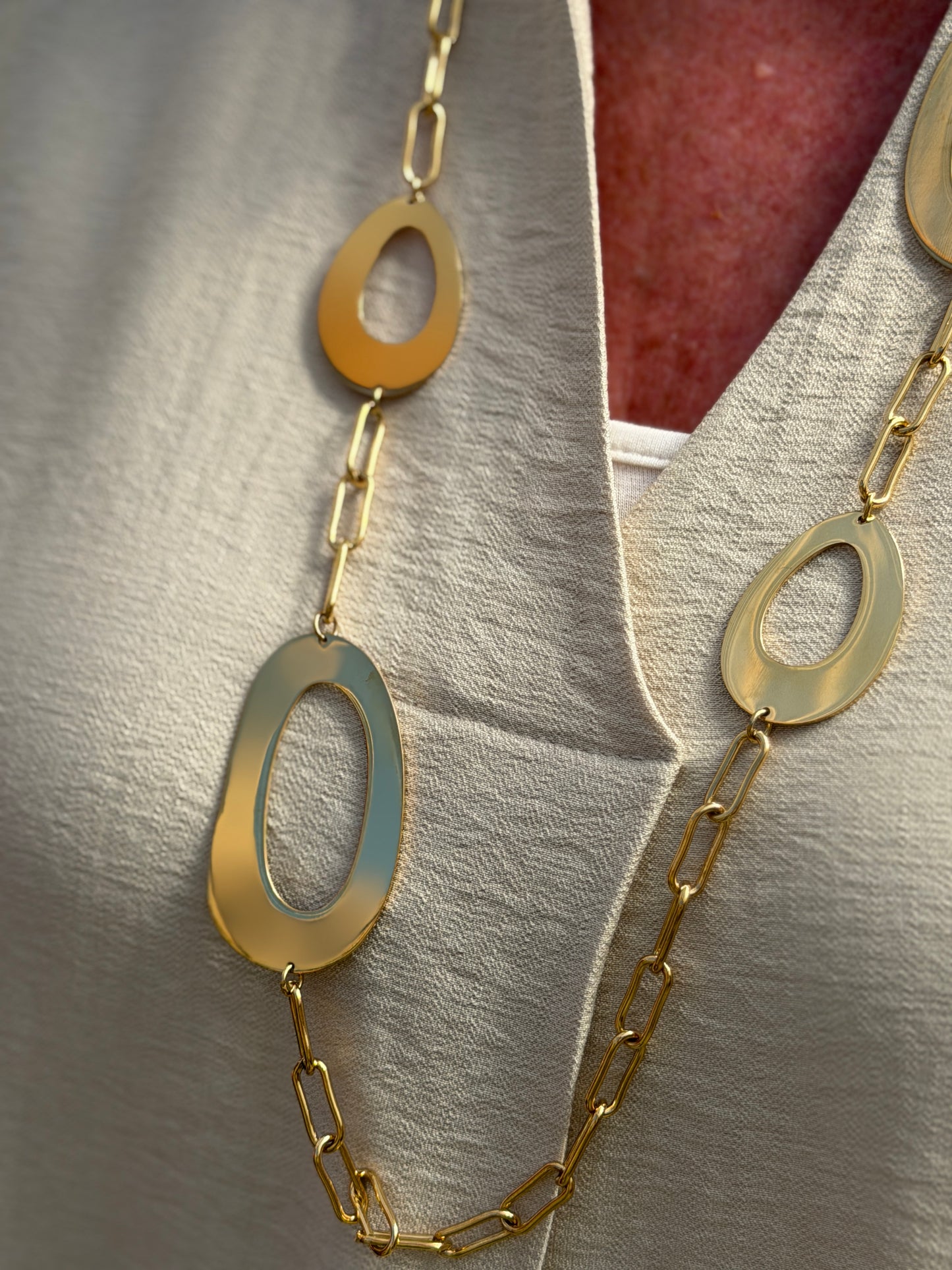SCHAKEL KETTING GOUD