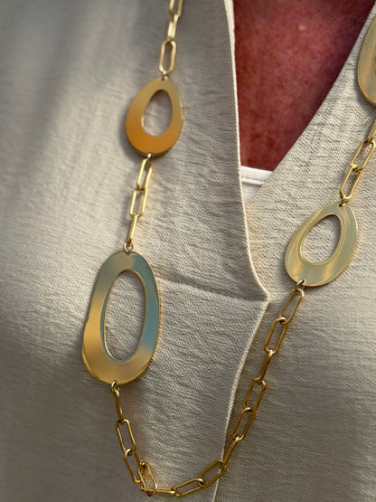 SCHAKEL KETTING GOUD