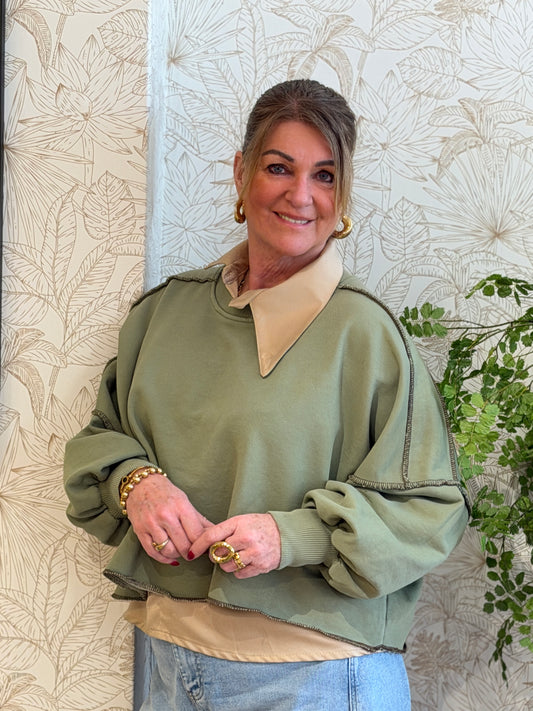 SWEET Sweater  - Groen