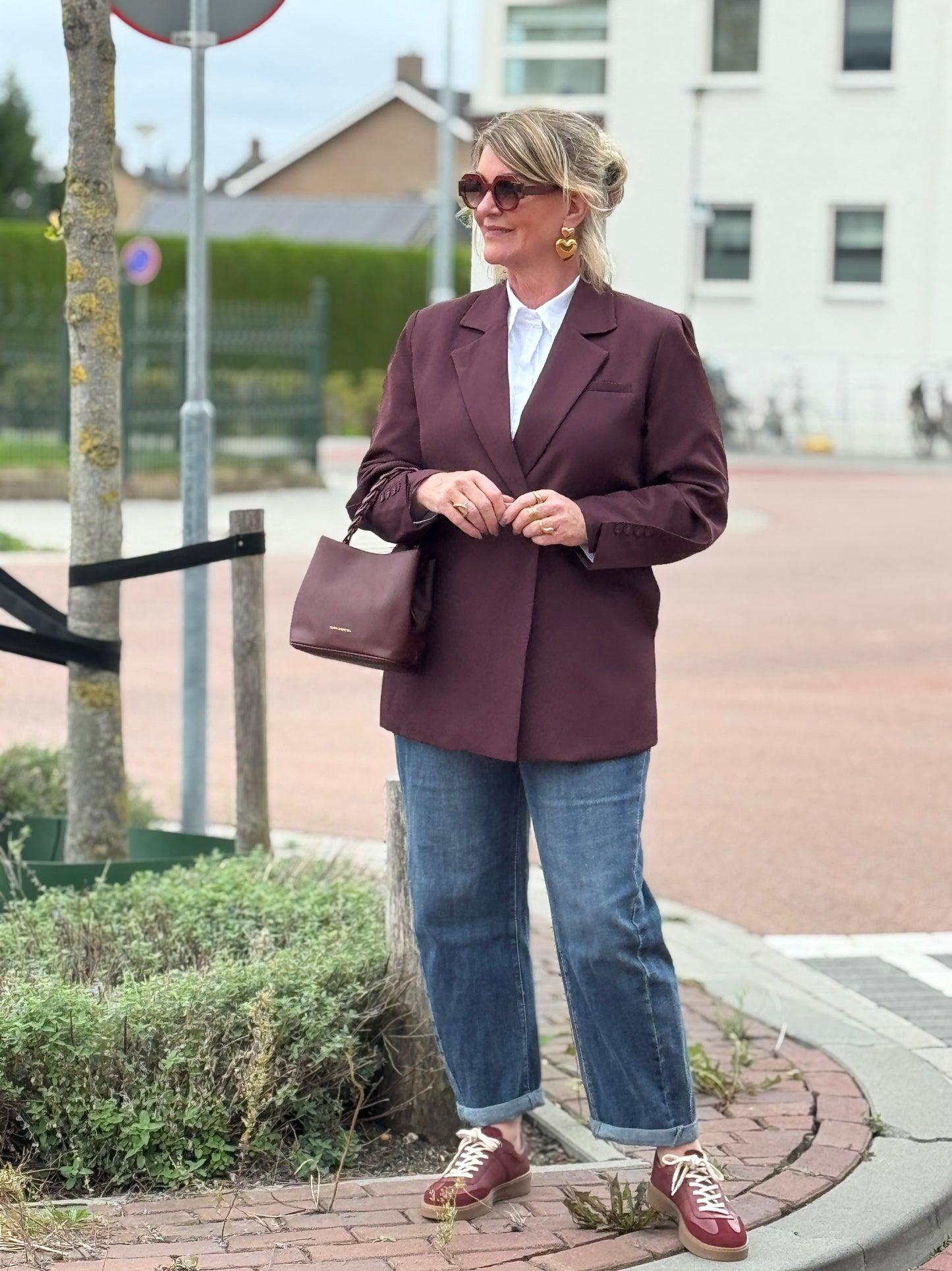 BRID Blazer - Bordeaux