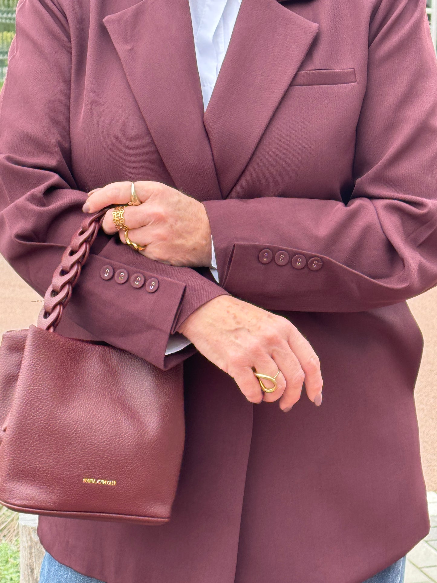 BRID Blazer - Bordeaux