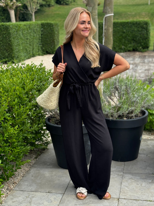 Giulia Jumpsuit - Zwart