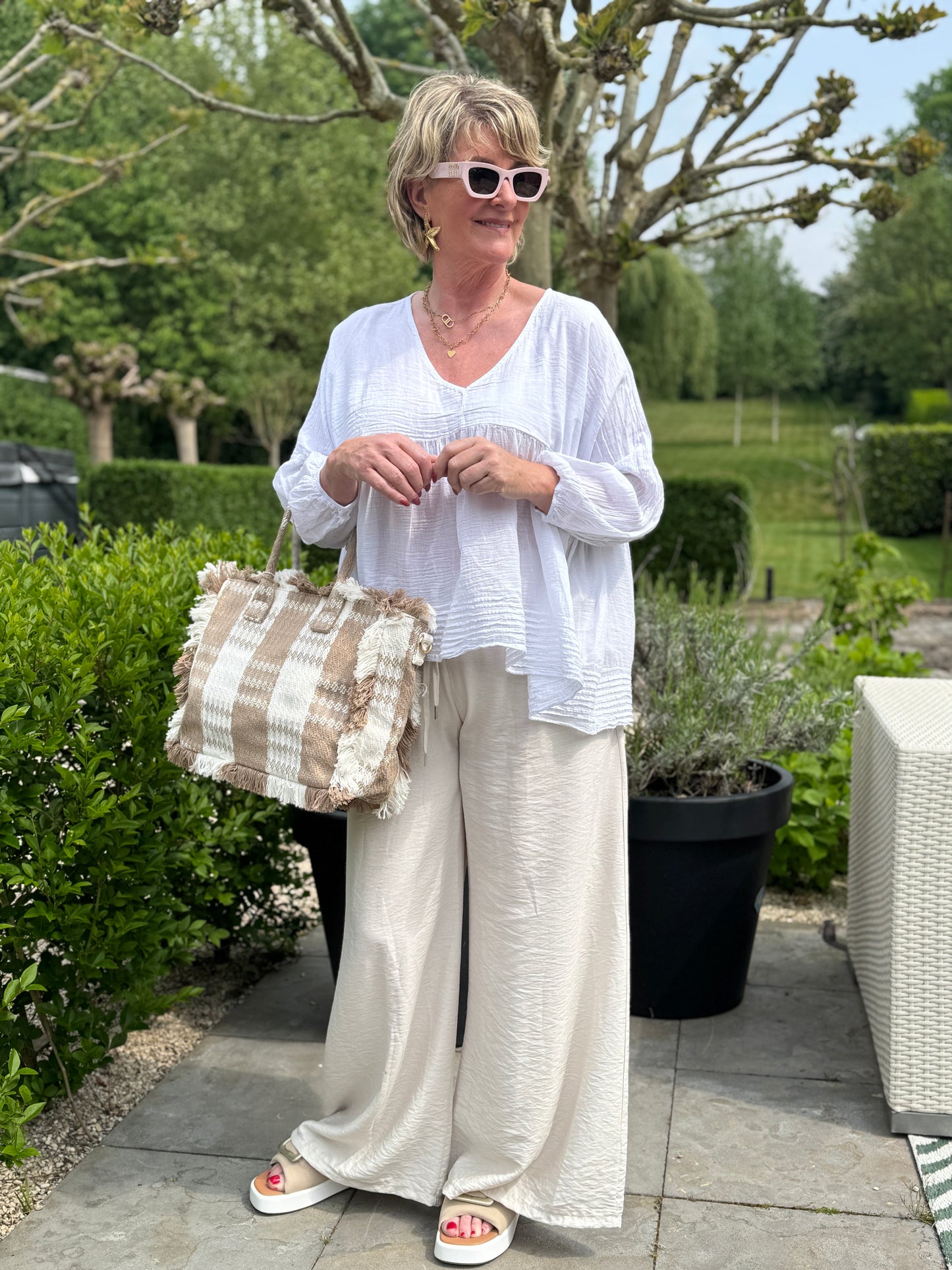 Steffie Blouse - Wit