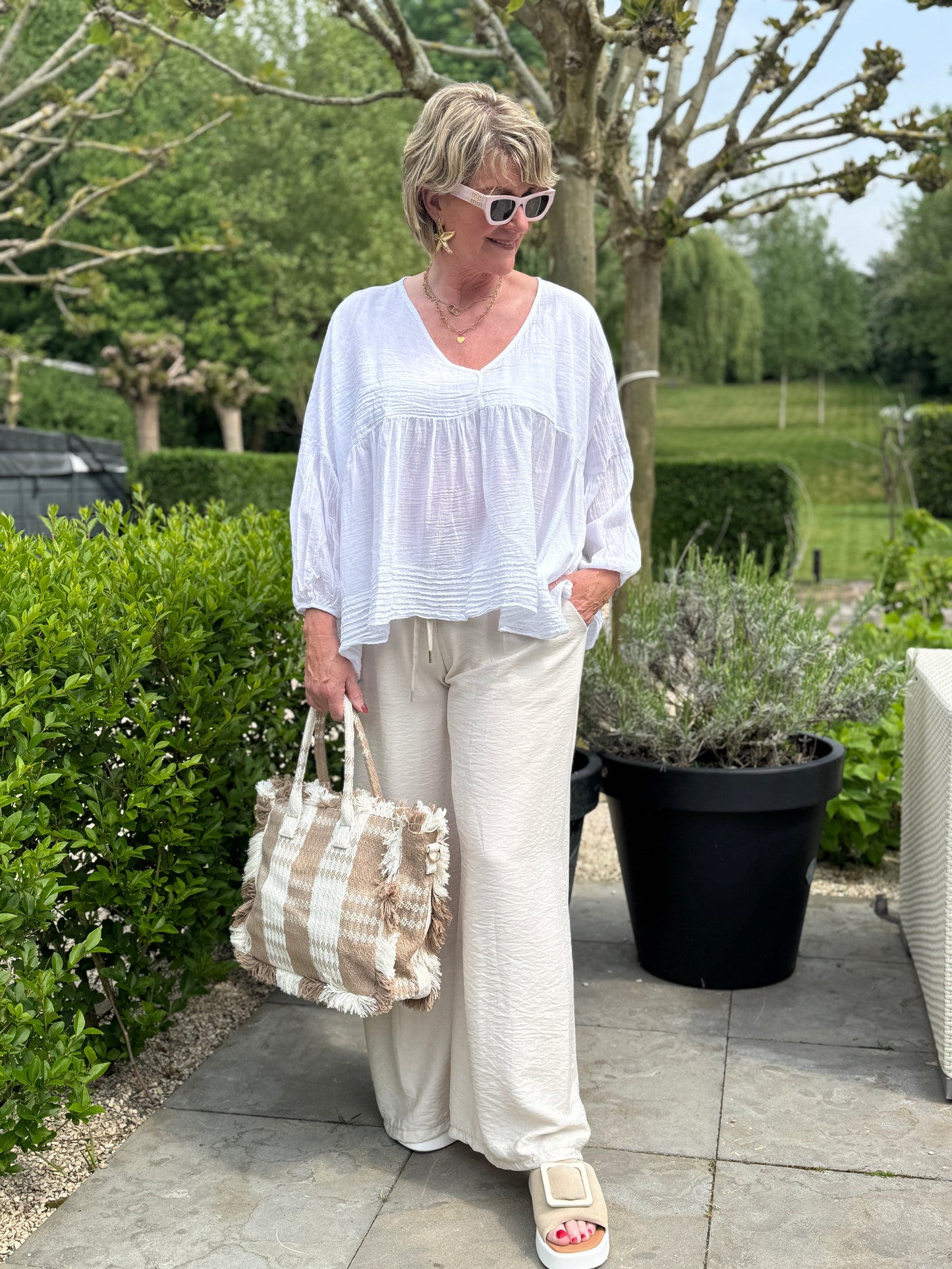 Steffie Blouse - Wit