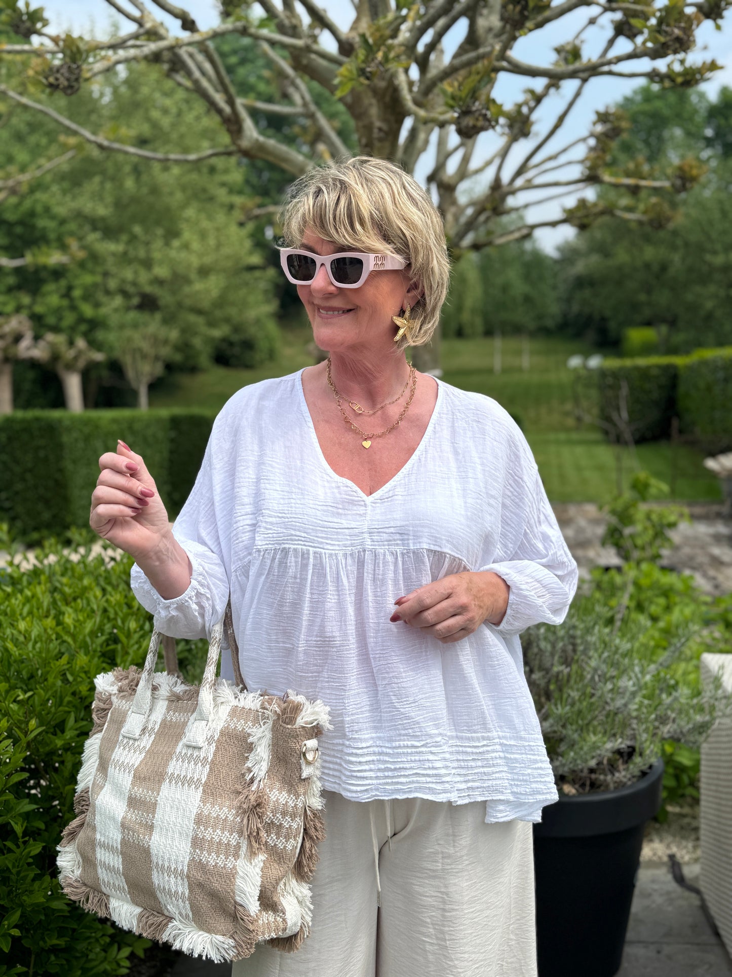 Steffie Blouse - Wit