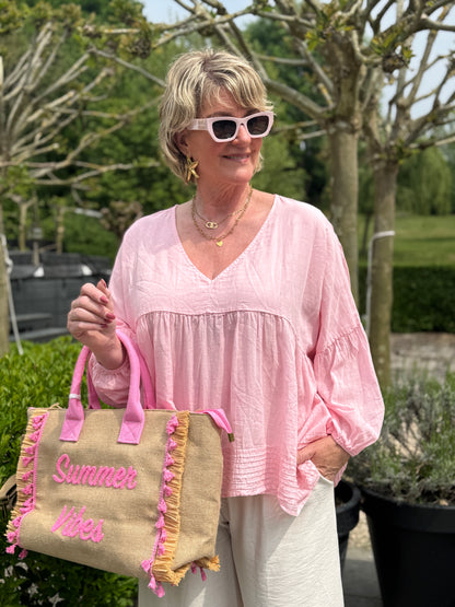Steffie Blouse - Roze