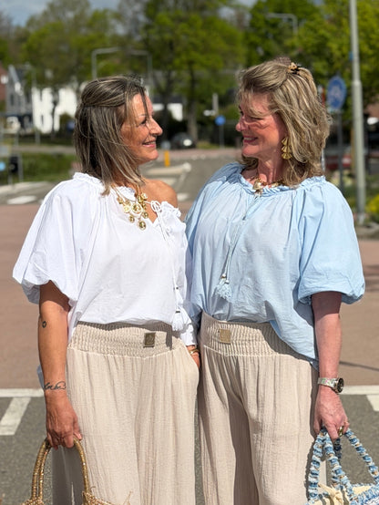 BALLOON Blouse - Wit