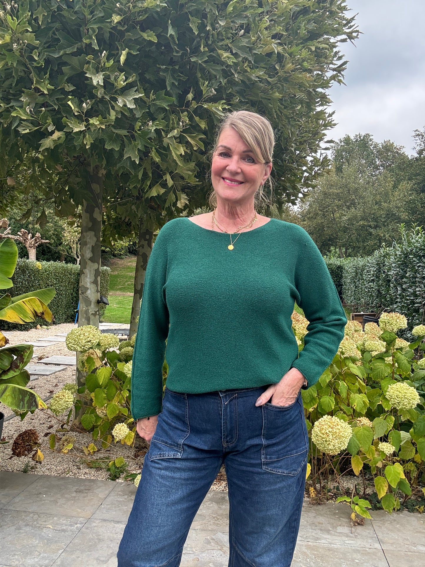 BASIC LONG SLEEVE - Gucci Groen