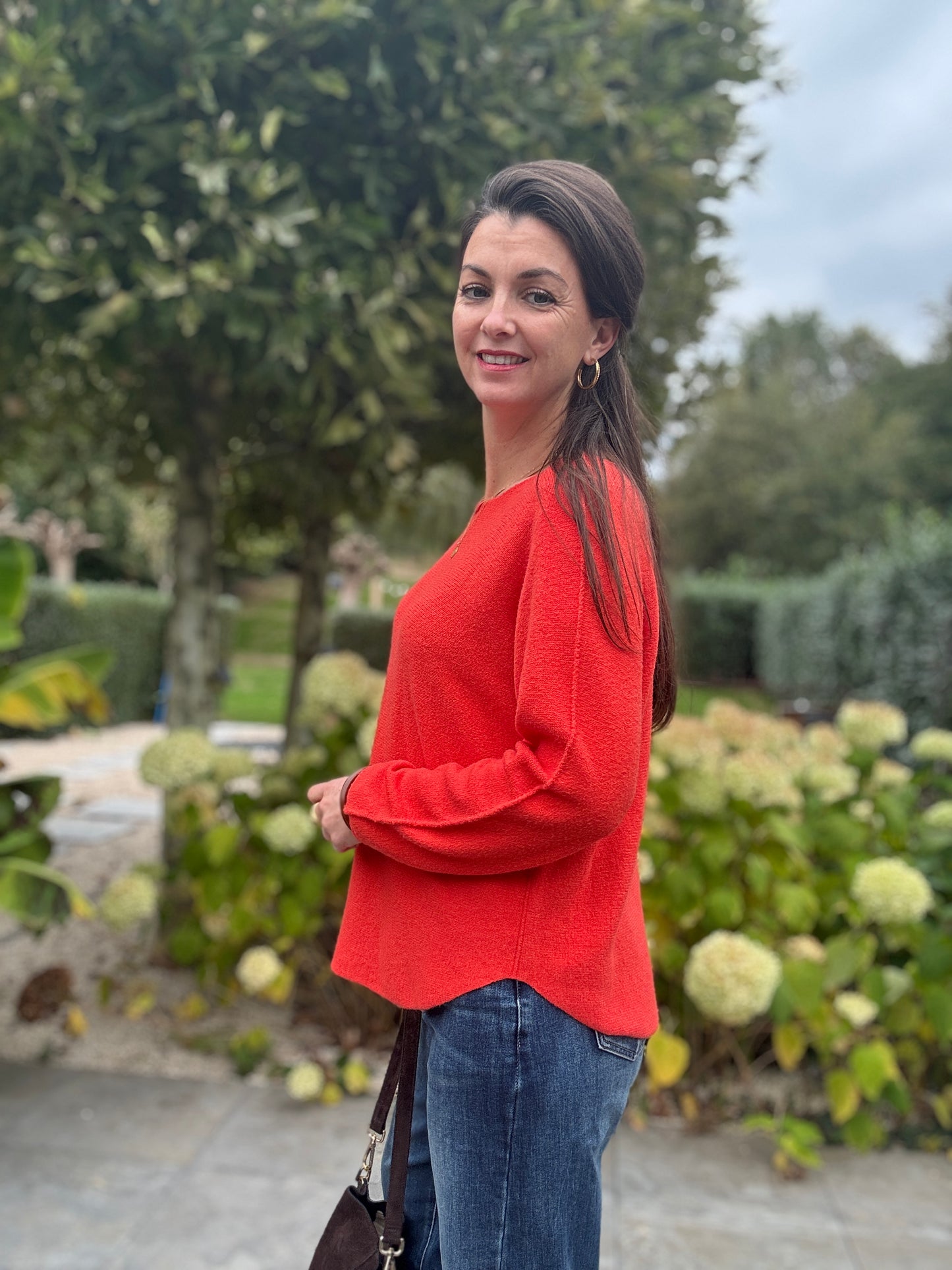 BASIC LONG SLEEVE - Oranje