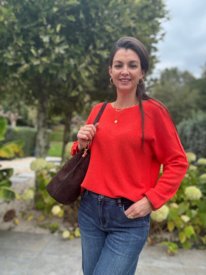 BASIC LONG SLEEVE - Oranje