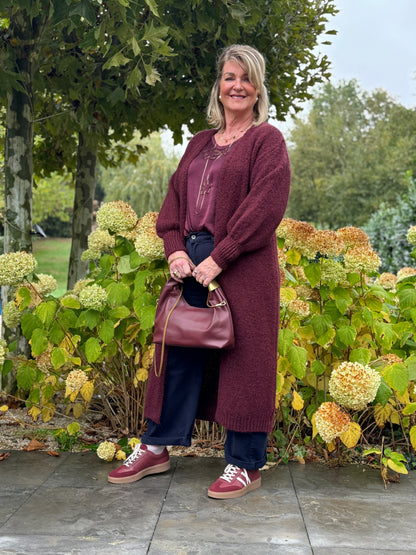 AFTERNOON VEST - Bordeaux