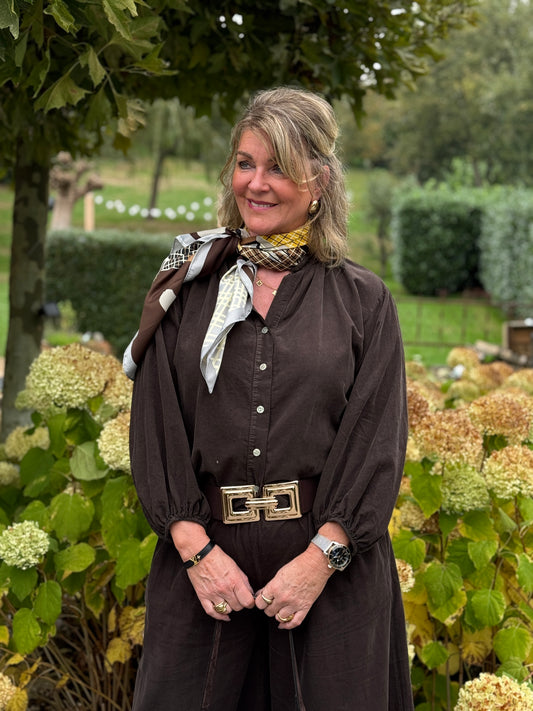 CELLA Blouse - Bruin