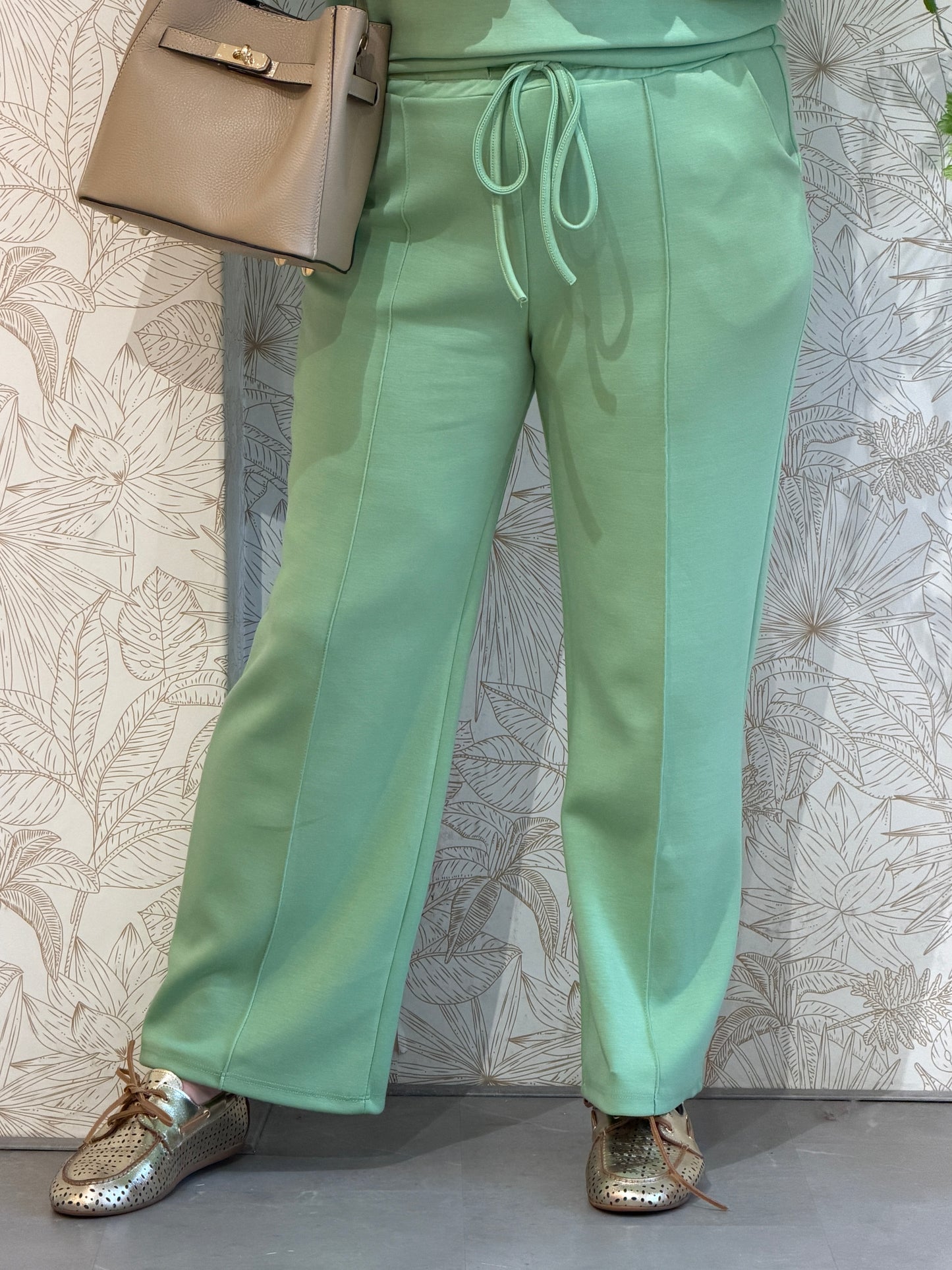 JULIE Puf Co-Ord Set - Groen