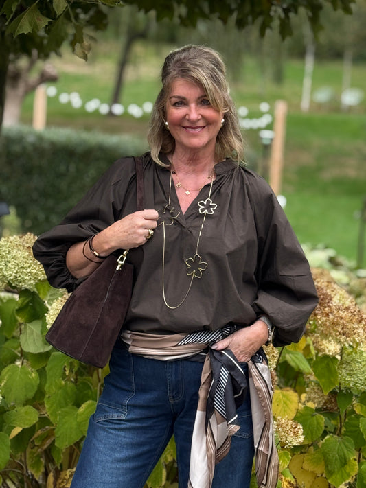 BREA Blouse - Bruin